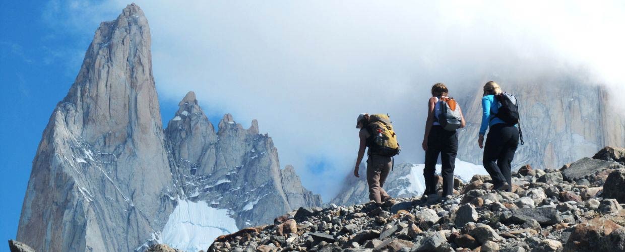 Trekking in Los Glaciares National Park, Argentina