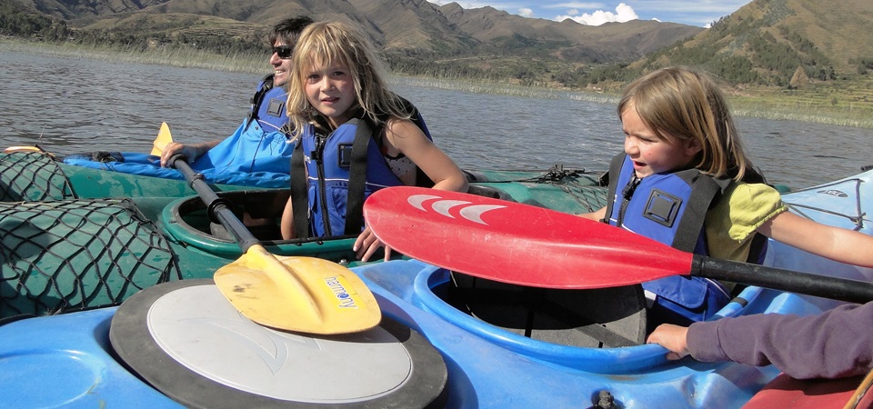 Kayaking Peru Family