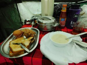 Meals on Kilimanjaro