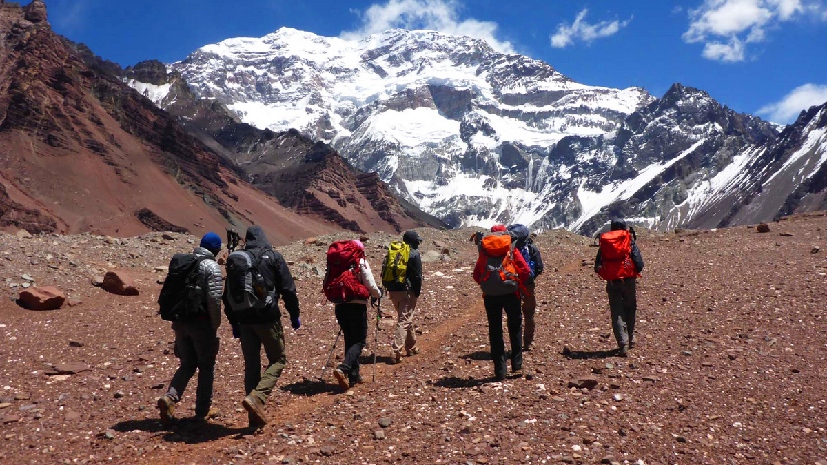 20-Day Aconcagua Polish Glacier Traverse